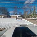Traffic backup at drive-thru on Center Road