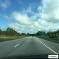 Reckless pickup swerving on I-77 near Richfield