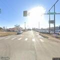 Officer checks suspicious vehicle at gas station