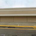 Vehicle catches hanging wire at shopping center