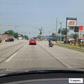 Two-vehicle injury crash at 8 and 35