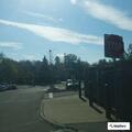 Officers check occupied car in credit union lot