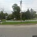 Vehicle leaves roadway and enters driveway