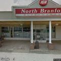 Smoke and fire at North Branford post office