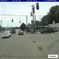 Man falls and injures knee at convenience store
