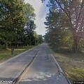 Traffic stop on black car in Cedar Lake