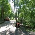 Downed wire on Birch Mill Road in Killingworth