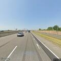 Car crashes into median on I-71 southbound