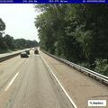 Two vehicles racing northbound on I-395
