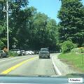 Illegally parked vehicles at park trailhead