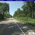 Tree blocking road near Route 85 and Skyline Drive