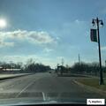 Two-vehicle crash near Laporte roundabout
