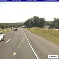 Car hits tree and catches fire on I-84 westbound