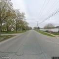 Traffic stop at 73rd and Clark with red Pontiac