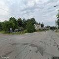 Tree blocking road at South Elm and Route 36