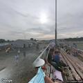 Man with second-degree burns at New Paris Speedway