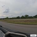 Chair blocking road on State Route 2 eastbound