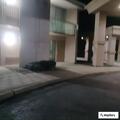 Traffic stop at Howard Johnson parking lot