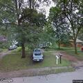Female falls off porch causing severe leg cut