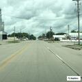Traffic stop of white minivan on IA 14