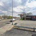 Traffic stop of white work van near Citgo station