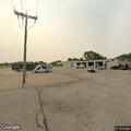 Storage building fire with heavy black smoke