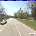 Disabled car blocking lane on Route 6 and 317