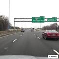 RTA minivan crash on I-90 west near Radnor