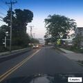 Area check for people staying overnight in parking lot