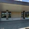 Person falls and bleeds from head outside hospital