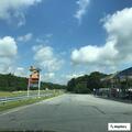 Crash with property damage at Plattekill service area