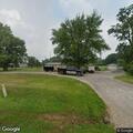 Pickup truck on fire in driveway in LaGrange