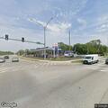 Two-car crash in gas station lot at 159th and Crawford