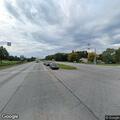 Car stopped in roadway on Porter Avenue