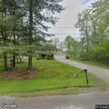 Power line down across roadway in Roaming Shores