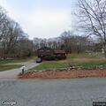 Person seen banging on garage door in yard
