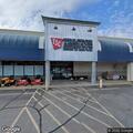 Traffic stop in front of Tractor Supply store
