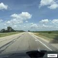 Truck on fire on Highway 61 near mile marker 127.5