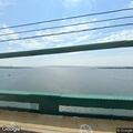 Man swearing at cars on Mt Hope Bridge