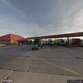 Truck driver reports knife after collision at gas station
