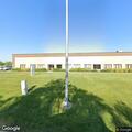 Woman experiencing panic attack at industrial park