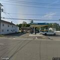 Motor vehicle crash at gas station on Main Street