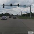 Semi and car crash at Route 30 and Fifth Street