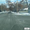 Vehicle blocking view at intersection