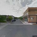 Traffic stop on Federal Avenue involving blue Mazda