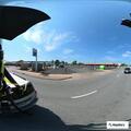 Man experiencing chest pain at gas station