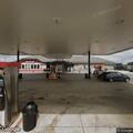 Parking lot crash at Pilot Travel Center