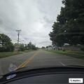 Reckless three wheeler nearly hits pedestrian