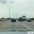 Vehicle northbound on I-294 without headlights