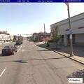 Two cars crash near store on Main Street